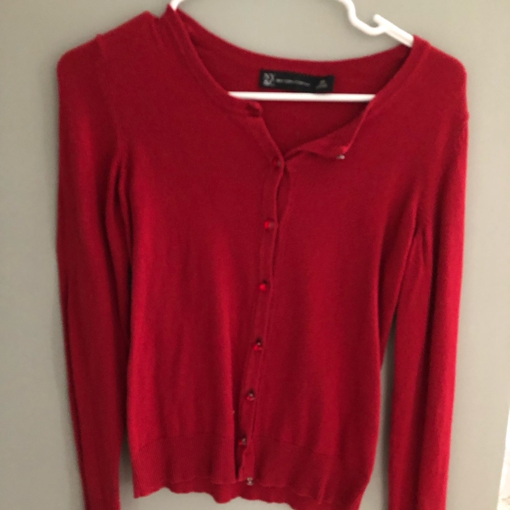Red Cardigan